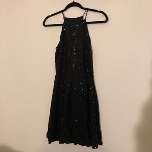 Black sequin dress ✨